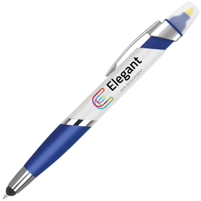 4imprint.co.uk Spectrum Max Highlighter Stylus Pen Digital Print 303157P
