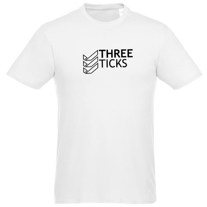 4imprint.co.uk: Heros T-Shirt - White - Printed 602181AW