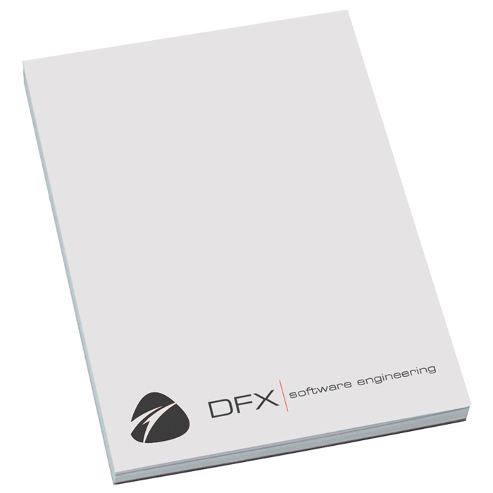 4imprint.co.uk A6 50 Sheet Notepads Printed 703524