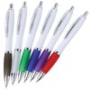 View Image 2 of 3 of Curvy Pen - White - Full Colour