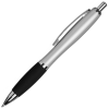View Image 3 of 3 of Curvy Metal Pen - Silver
