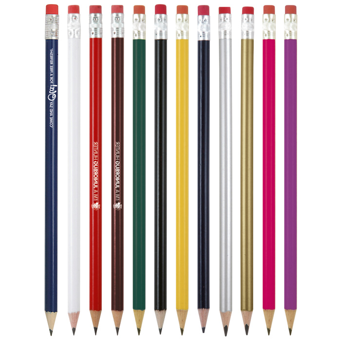 4imprint.co.uk HB Eraser Pencil 303282
