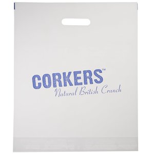 Biodegradable Promotional Carrier Bag - Large - Clear Image 2 of 3