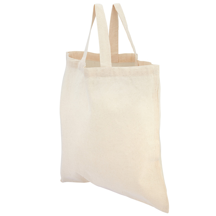 4imprint.co.uk: Short Handled Cotton Tote Bag 400410