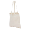 View Image 2 of 3 of Eco-Friendly Long Handled Tote Bag - Natural