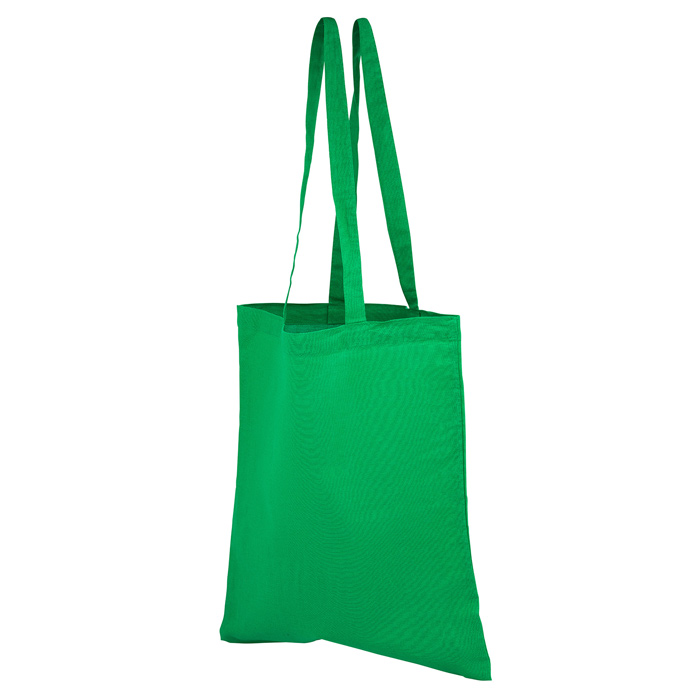 4imprint.co.uk: Long Handled Cotton Tote Bag - Colours 400433C