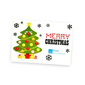 4imprint.co.uk Christmas Greeting Mailer  Christmas Tree 401394T