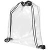 View Image 3 of 6 of Lancaster Clear Drawstring Bag