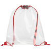 View Image 5 of 6 of Lancaster Clear Drawstring Bag