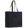 Milstead Jute Tote - Black Image 1 of 1