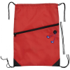 View Image 4 of 4 of Oriole Zip Drawstring Bag