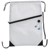 View Image 4 of 4 of Oriole Zip Drawstring Bag - Printed