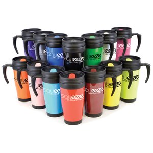 Colour Tab Promotional Travel Mug Image 2 of 2