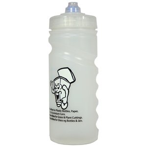 500ml Finger Grip Sports Bottle - Valve Cap - 1 Day Image 4 of 14
