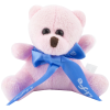 View Image 4 of 5 of 10cm Mini Beanie Bear with Bow