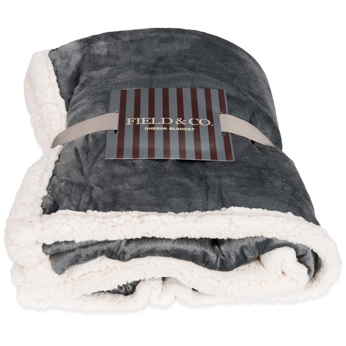 4imprint.co.uk Luxury Sherpa Blanket 503152