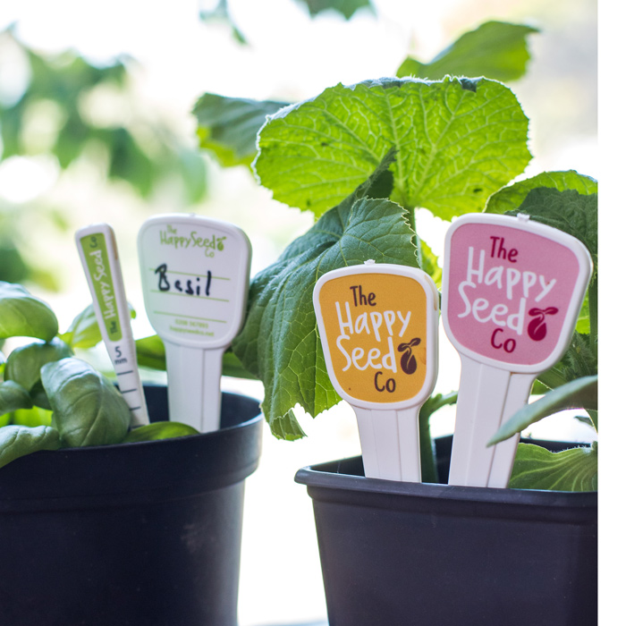 4imprint.co.uk Recycled Plant Marker Kit White 503506