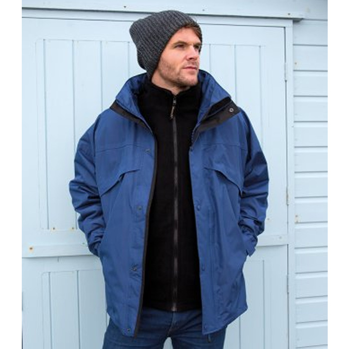 4imprint.co.uk: Result 3-in-1 Waterproof Fleece Lined Jacket 600930