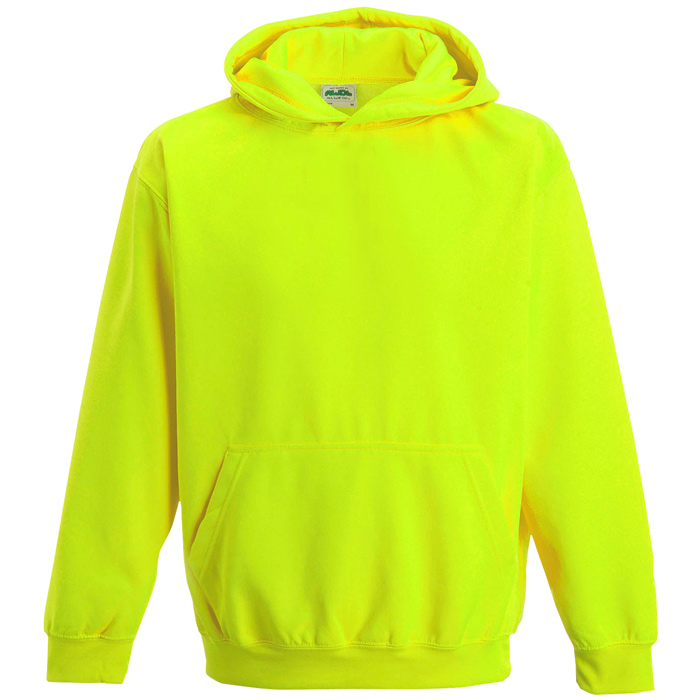 kids neon hoodie