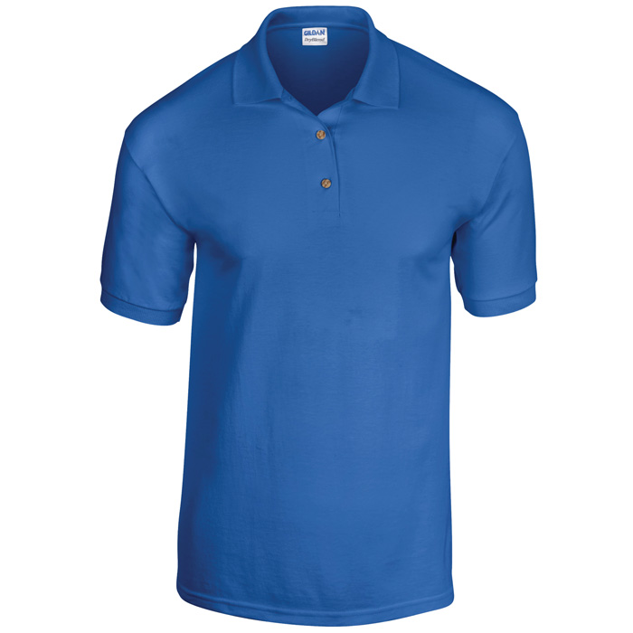 4imprint.co.uk: Gildan DryBlend Jersey Polo - Colours - Embroidered ...