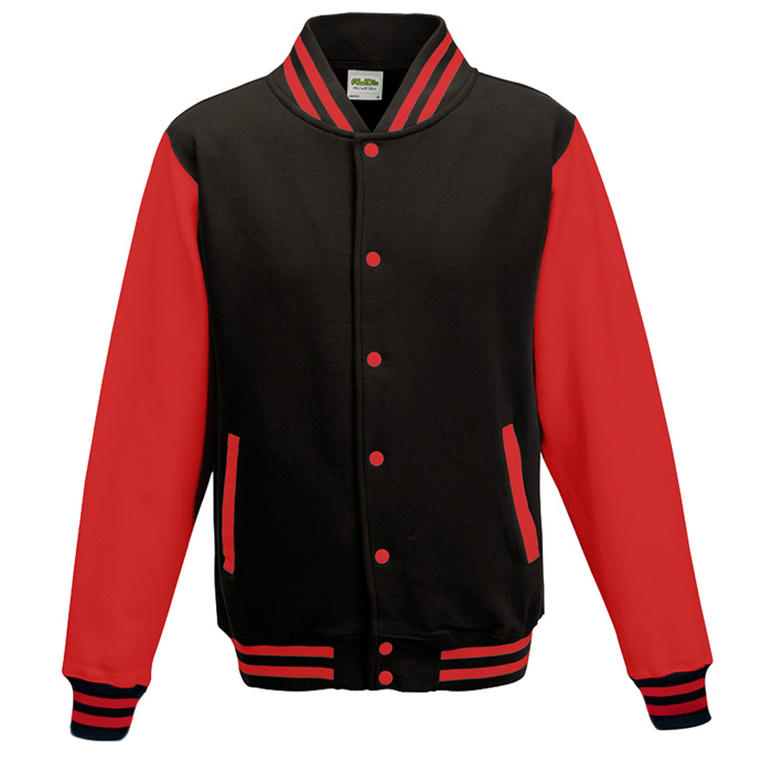 embroidered letterman jacket