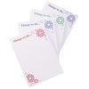 View Image 2 of 2 of A6 50 Sheet Notepad - Flowers Design