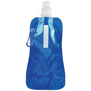 400ml Fold Up Drinks Bottle - Metallic Image 8 of 9
