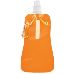 400ml Fold Up Drinks Bottle - Metallic Image 3 of 9
