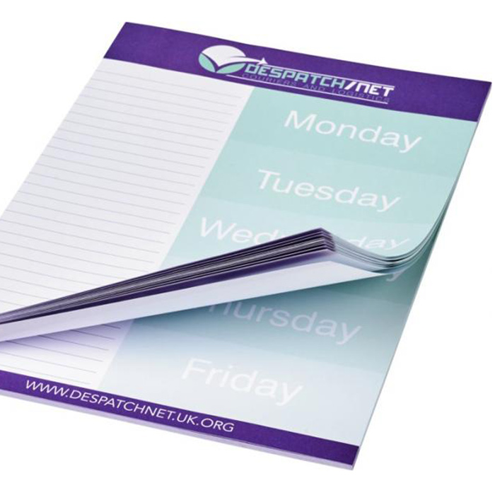 4imprint.co.uk A4 25 Sheet Notepad Printed 701259
