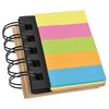 View Image 2 of 3 of Flags & Sticky Notes Spiral Pad