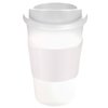 View Image 11 of 15 of Americano Travel Mug - White with Coloured Lid