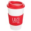 View Image 12 of 15 of Americano Travel Mug - White with Coloured Lid