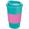 View Image 9 of 13 of Americano Travel Mug - Colours with Grip