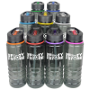 View Image 3 of 5 of 750ml Sports Bottle with Straw - Black