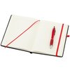 View Image 2 of 2 of Noir A5 Notebook with Curvy Pen - Full Colour