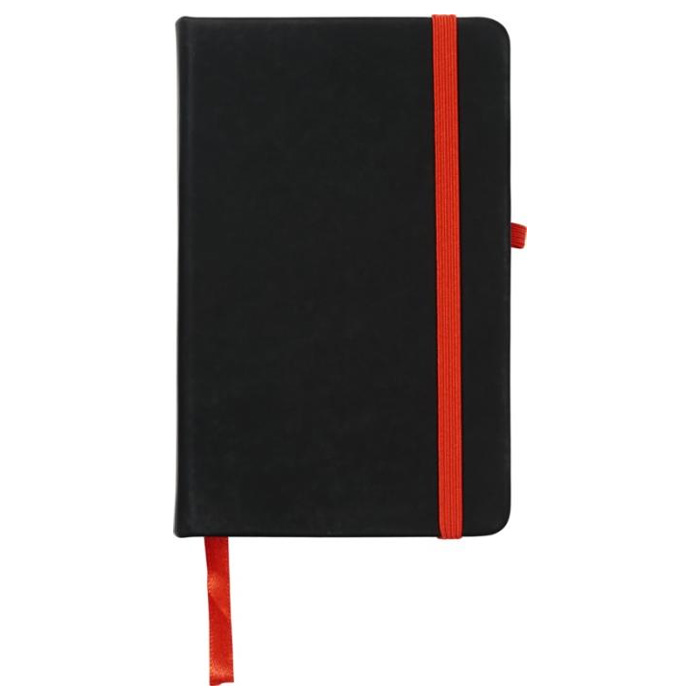 4imprint.co.uk Noir A6 Notebook with Curvy Pen 702384S