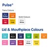 View Image 3 of 6 of Pulse Sports Bottle - Flip Lid - Mix & Match
