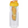 View Image 3 of 3 of Base Sports Bottle - Flip Lid with Fruit Infuser