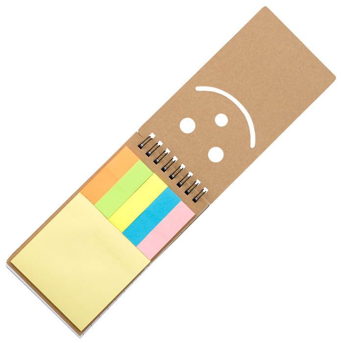 4imprint.co.uk: Smiley Sticky Note Jotter 702532