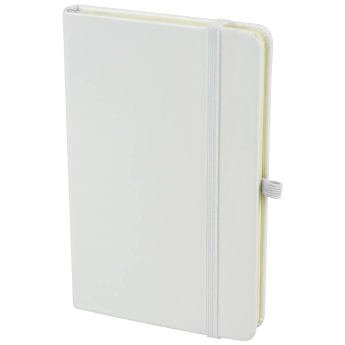 4imprint.co.uk: Bowland A6 Notebook - White - Printed 703115