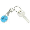 View Image 3 of 7 of £1 Trolley Coin Keyring