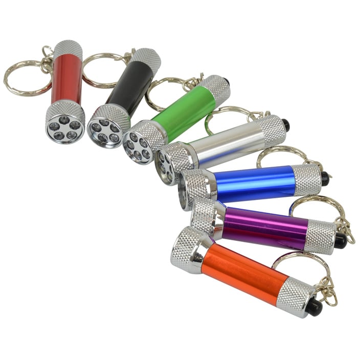 4imprint.co.uk 5 LED Keyring Torch Engraved 3 Day 900175EEXP