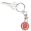 View Image 2 of 3 of Euro Trolley Coin Keyring