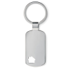 View Image 3 of 3 of House Tag Metal Keyring