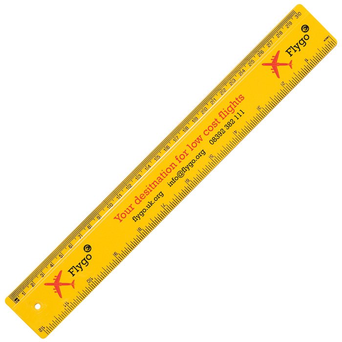 4imprint.co.uk: 30cm Ruler - Printed 700323