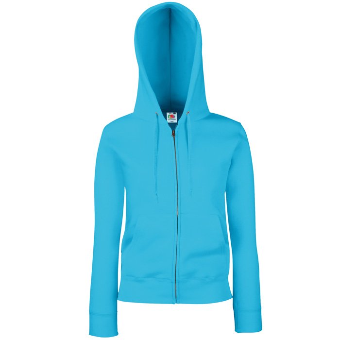 4imprint.co.uk: Fruit of The Loom Ladies Zipped Hoodie - Embroidered 600788