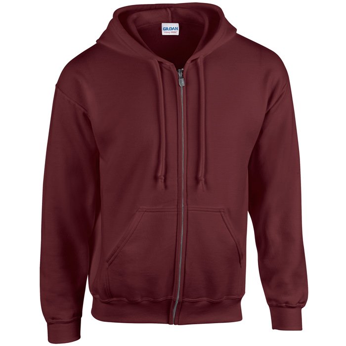 4imprint.co.uk: Gildan Zipped Hooded Sweatshirt - Embroidered 600918