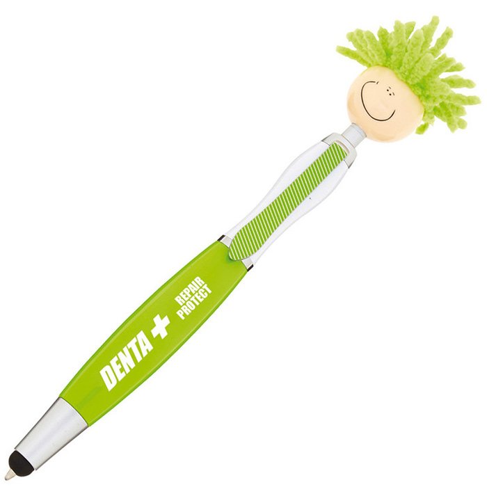 4imprint.co.uk Mop Head Stylus Pen with Screen Cleaner 301801