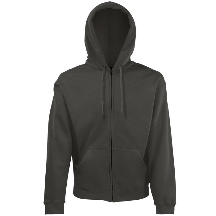 fruit of the loom hoodie zip