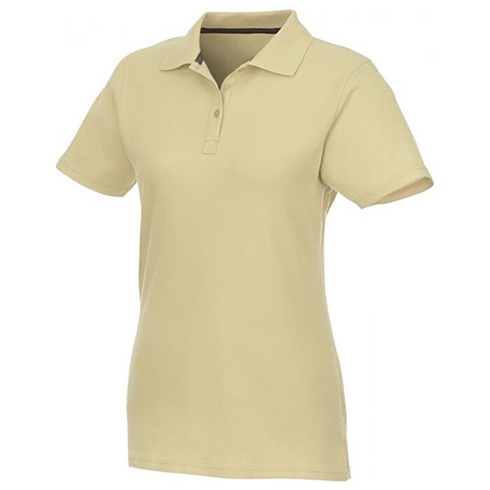 ladies brown polo shirt